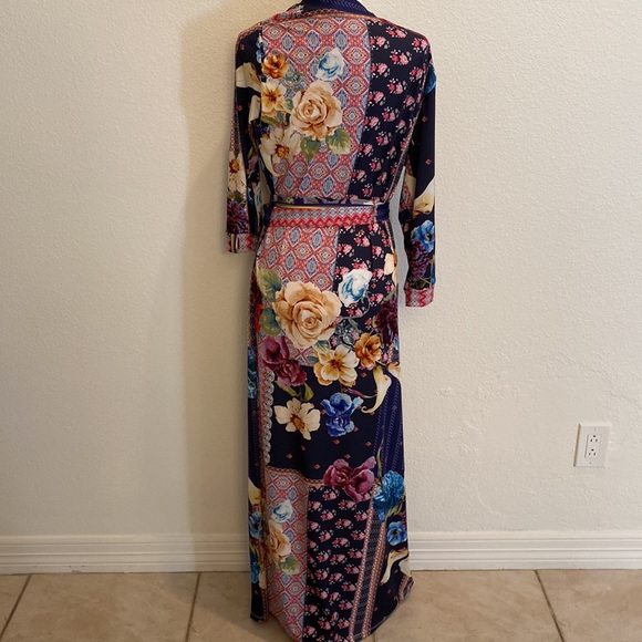 Johnny Was wrap dress - Picture 5 of 7